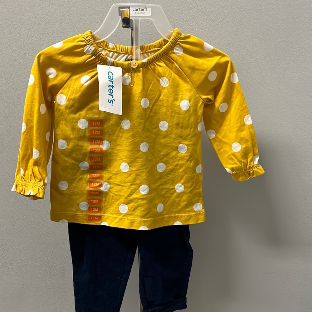 Carters Girls Top & Pants Set